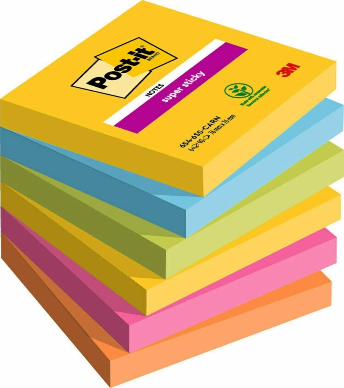 Post-It 3M Post-it® Super Sticky Notes