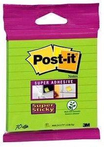 3M CH18/0914 note paper Square Green