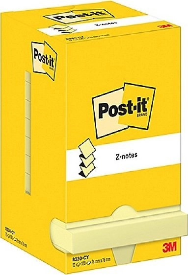 Post-it Notes Post-it Z-Notes 76x76mm (R330-CY)