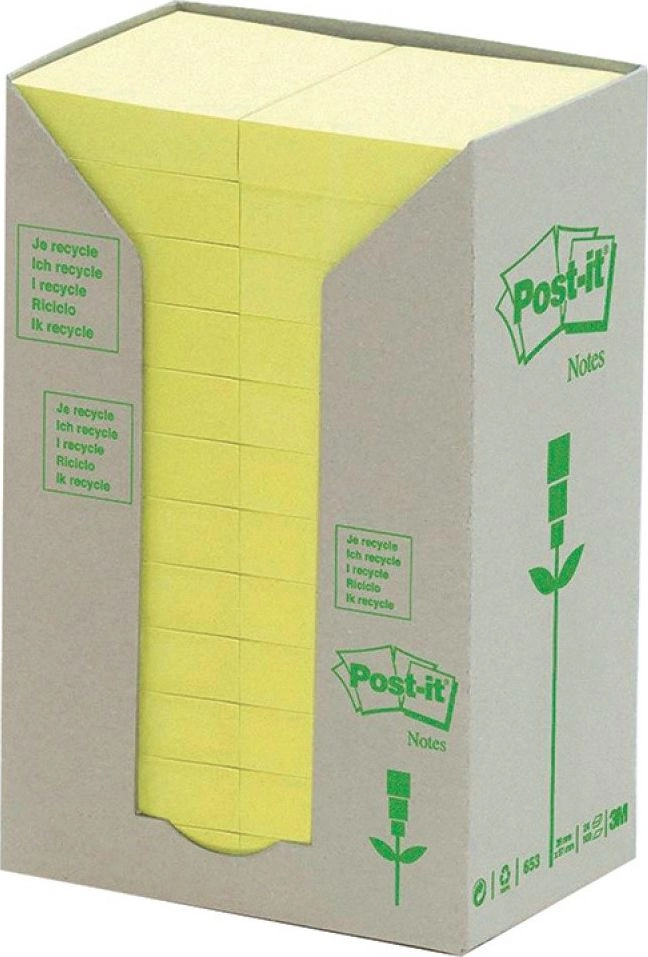 Post-it Eco-friendly sticky notes POST-IT (653-1T)