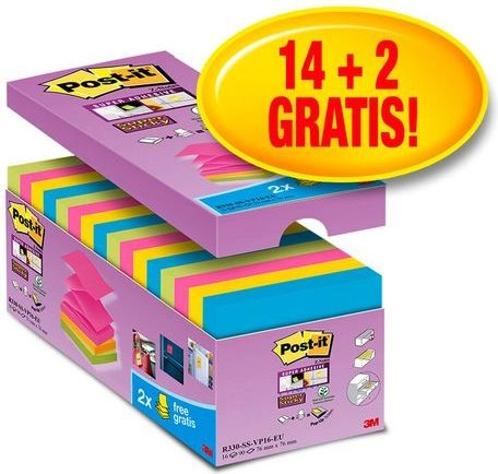 Post-it Self-adhesive pad SUPER STICKY Z-NOTES
