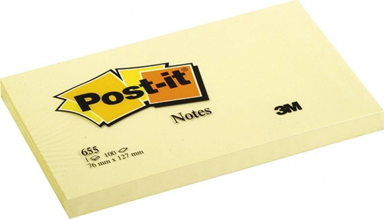 Post-it POST-IT BLOCK YELLOW 76 X