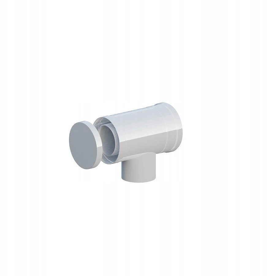 REDUCED ELBOW PP-AL 87 DN60/100MMX80/125 EPDM