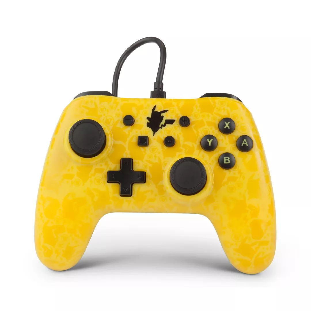PowerA Pikachu Silhouette Yellow USB Gamepad
