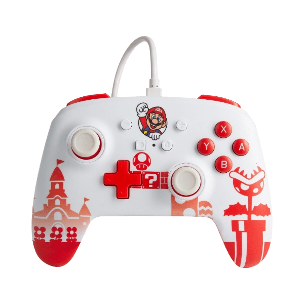 PowerA Mario Red Red  White USB