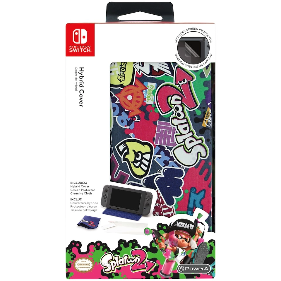PowerA Nintendo Switch Hybrid Cover Splatoon