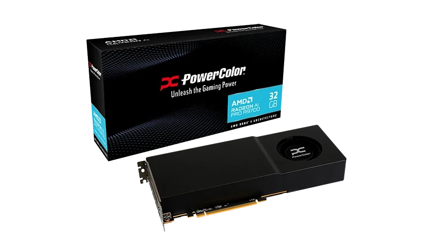 PowerColor AI PRO R9700 32G-B graphics