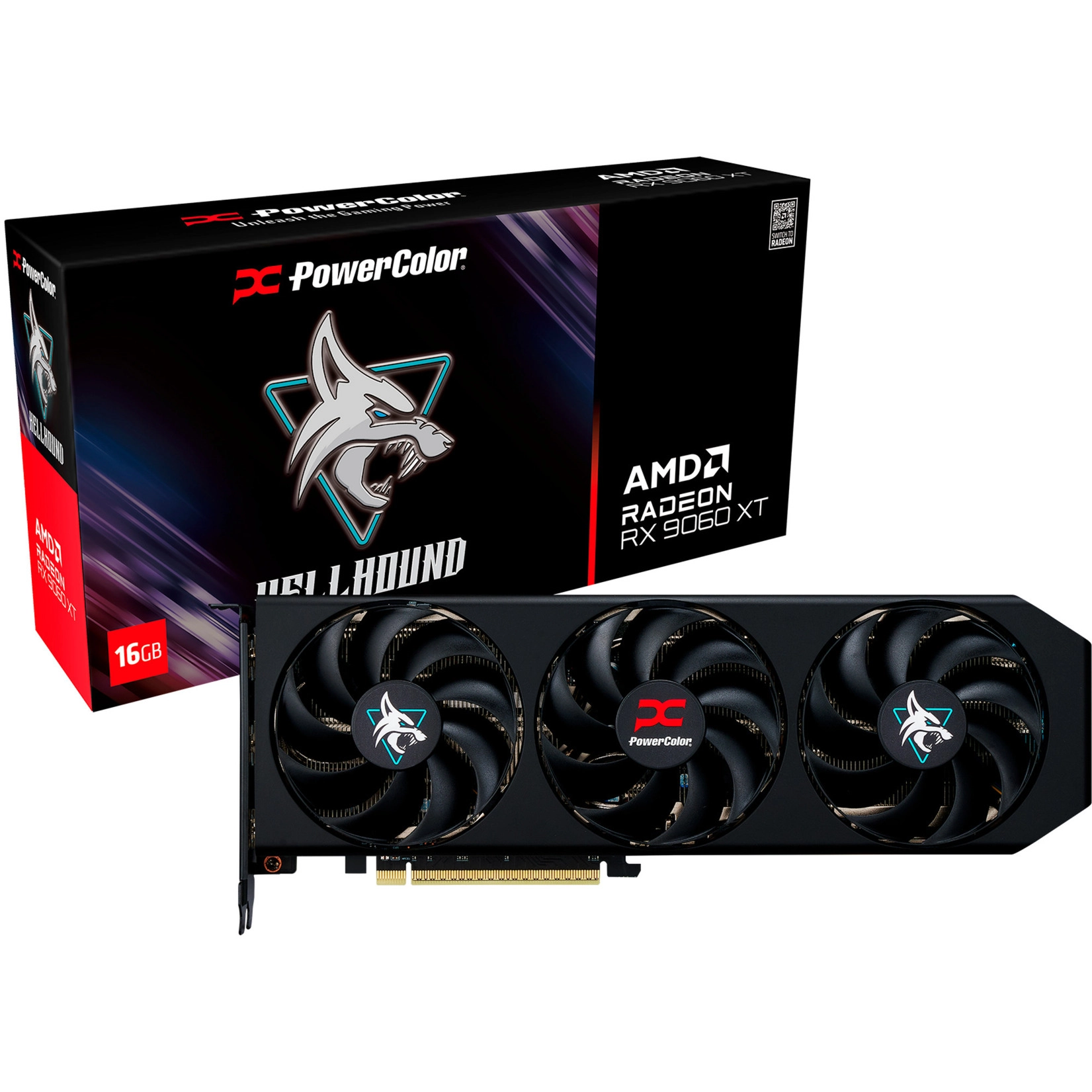 PowerColor Radeon RX 9060 XT Hellhound
