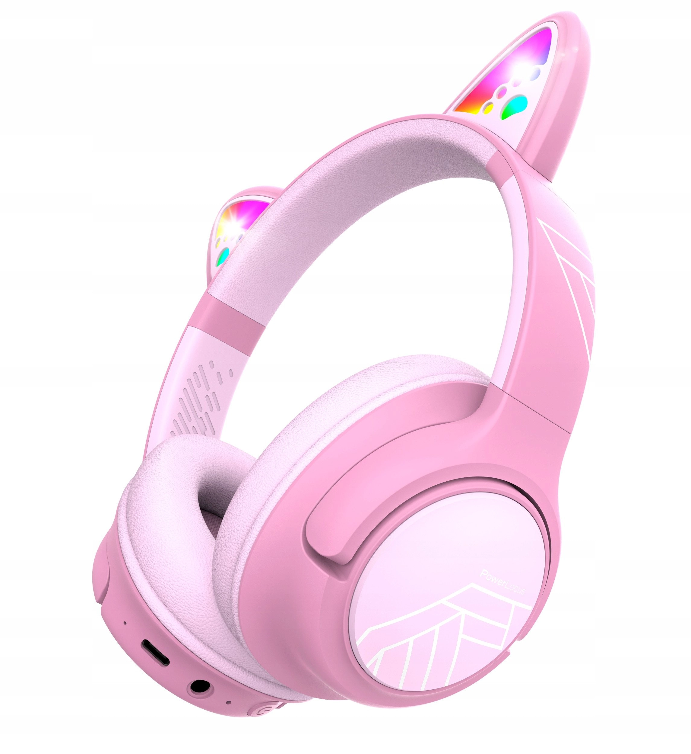 PowerLocus BTHeadphones Bobo Cat Ears Kids