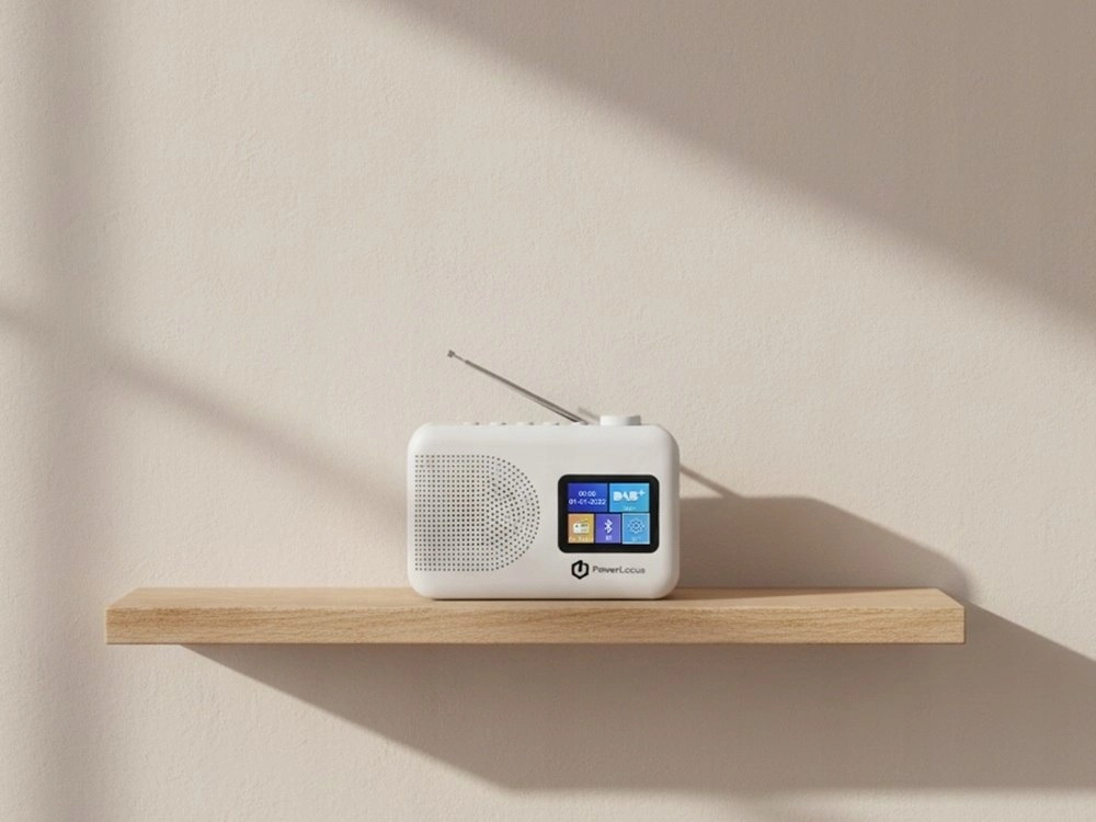 Radiobudzik PowerLocus PowerLocus DAB+ FM/AM Radio