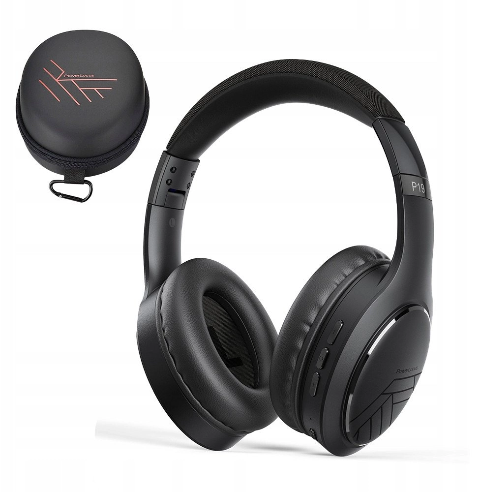 Słuchawki PowerLocus Bluetooth P19 melns