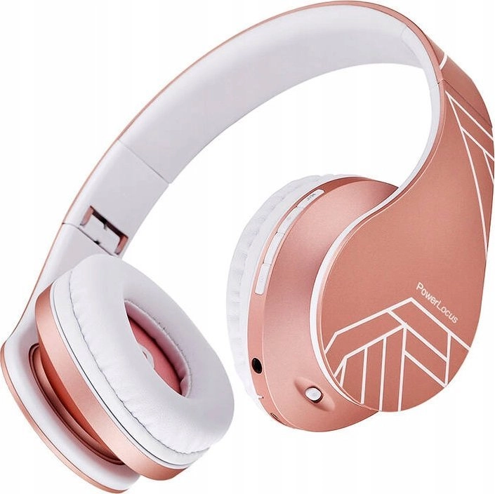 PowerLocus P2 Rose Gold headphones 5060726255080