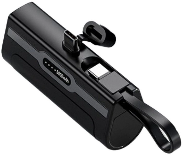Powerneed 5000mAh with built-in USB-C connectors