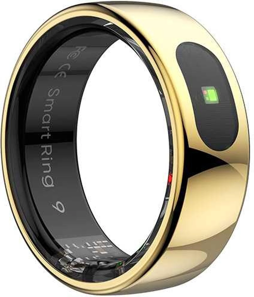 Smart RING PRO gold heart rate
