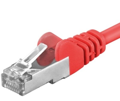 PremiumCord SP6ASFTP015R networking cable Red 1