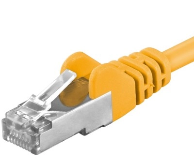 PremiumCord SP6ASFTP020Y networking cable Yellow 2