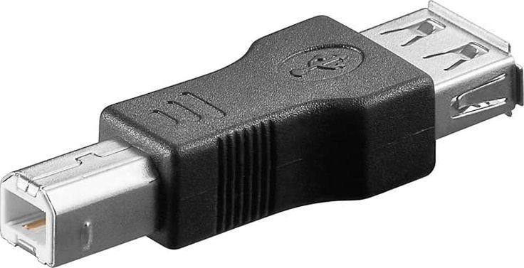 PremiumCord USB - USB-B Adapter Black