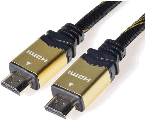 PremiumCord GOLD HDMI + Ethernet kabel