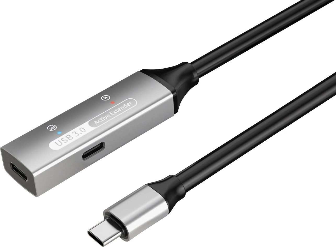 PremiumCord USB-C repeater and extension cable