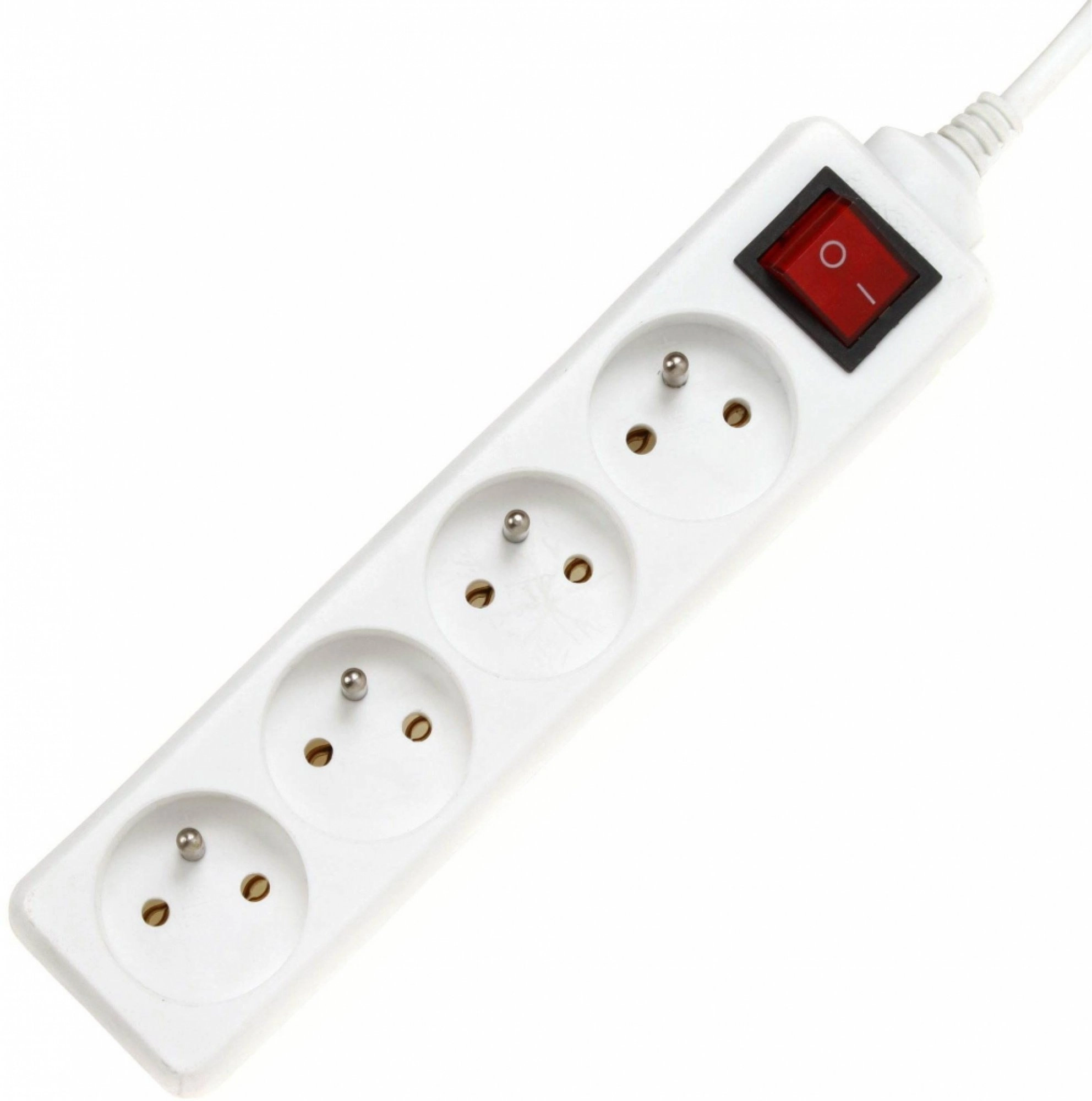 PremiumCord power strip 4 sockets 7