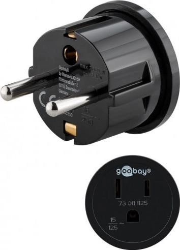 PremiumCord Goobay Cestovní adapter USA/Japonsko pro