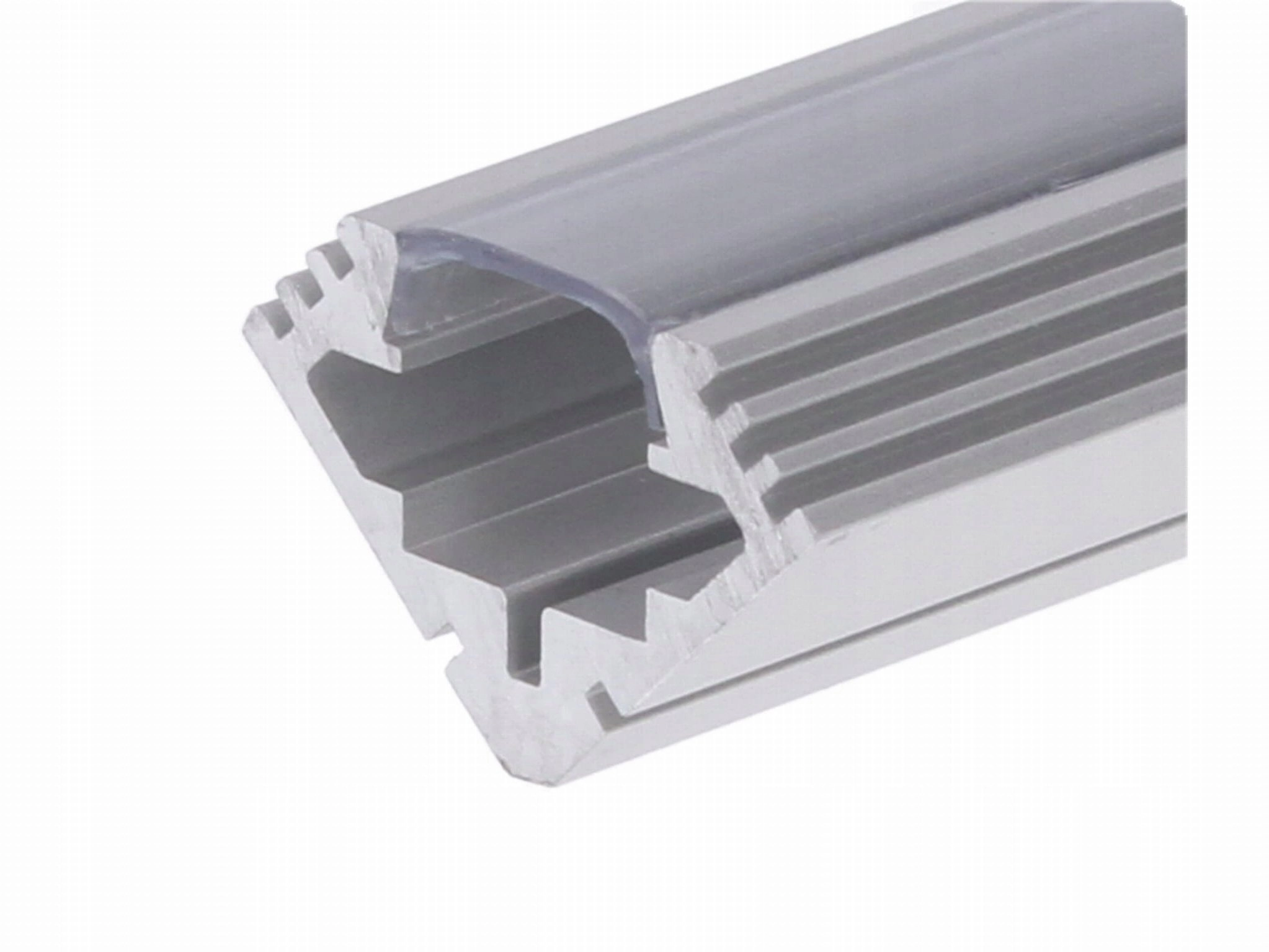 LED profile 45-ALU 1m with transparent