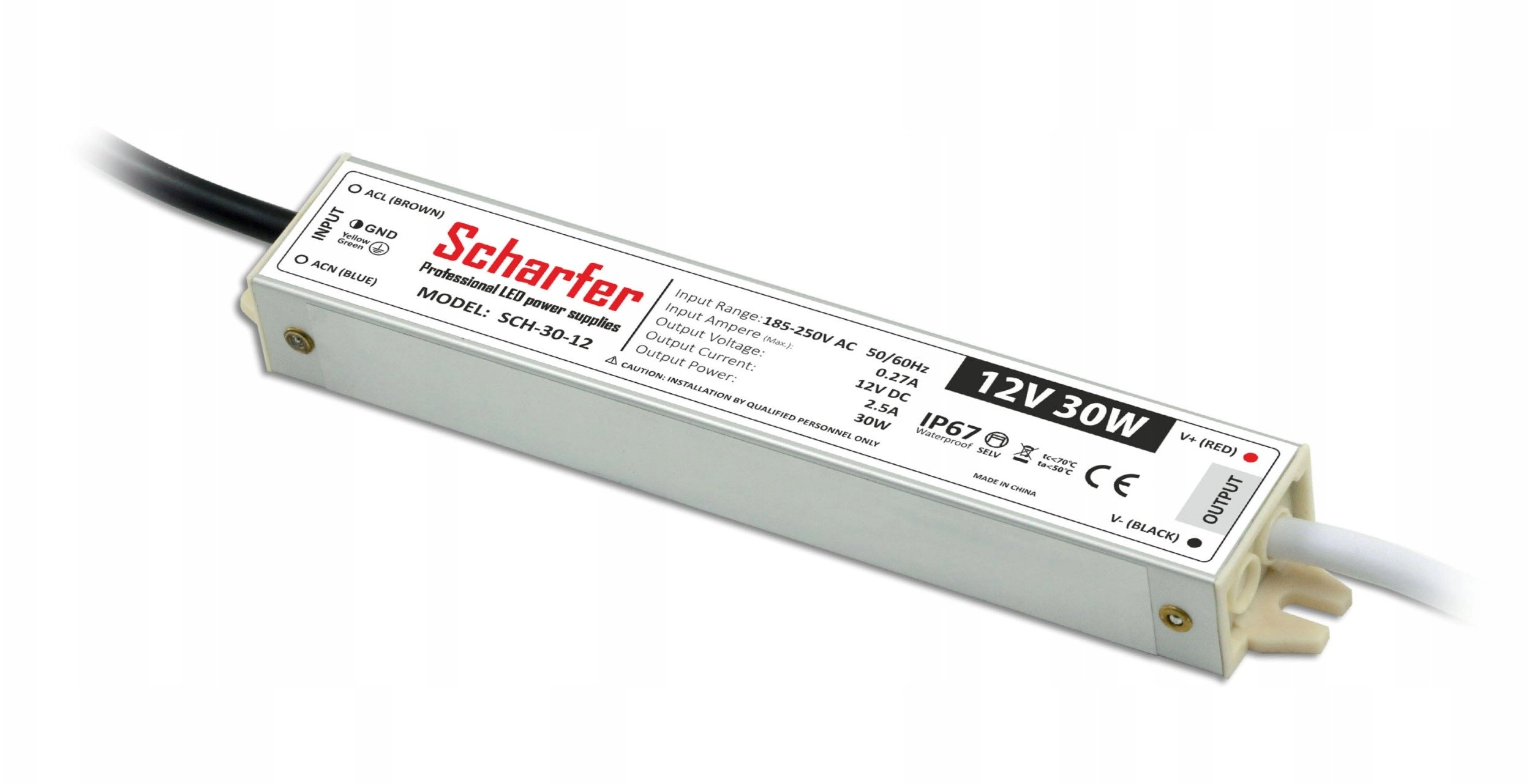 Prescot Scharfer SCH-30-12 zasilacz LED hermetyczny