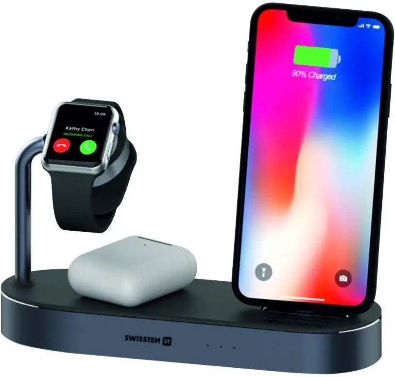 Swistten 4in1 MFI Wireless Docking Station