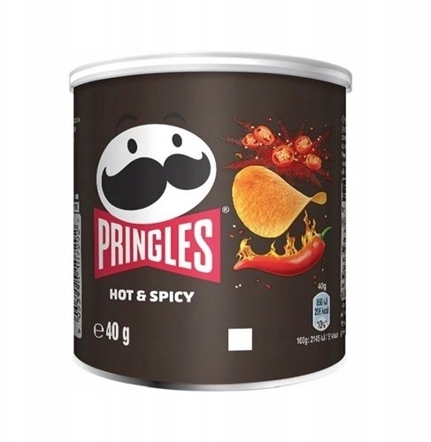 Pringles Chipsy Hot Spicy 40g 5053990107292