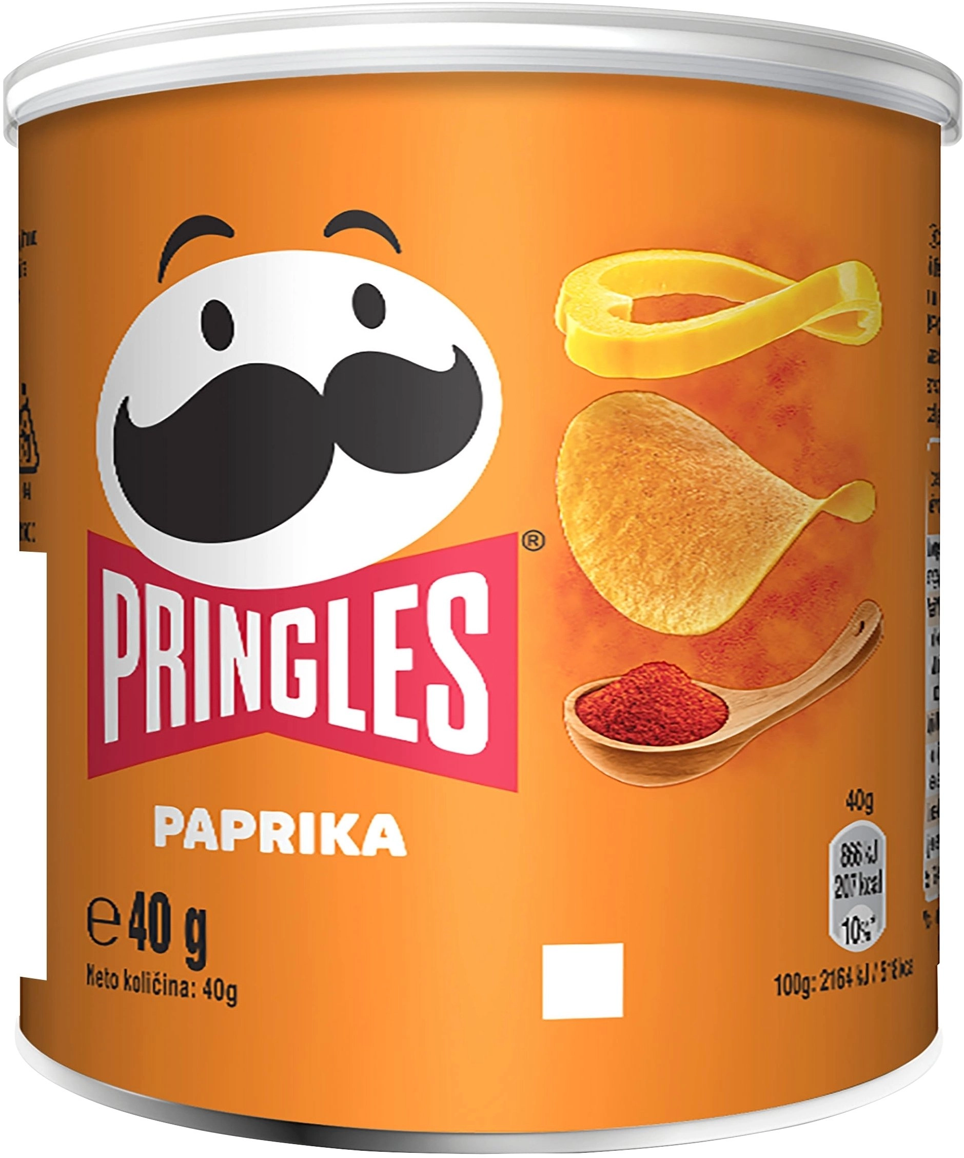 Pringles Chipsy Paprika 40g 5053990161607