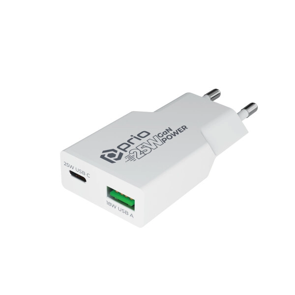 Prio SLIM Charger GaN POWER 25W