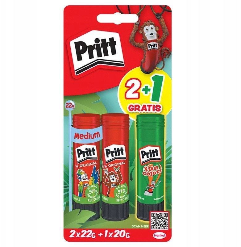 Pritt Glue 2+1 22g BTS2024 Adventure