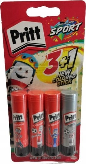 Pritt glue stick 3+1 11g BTS2024