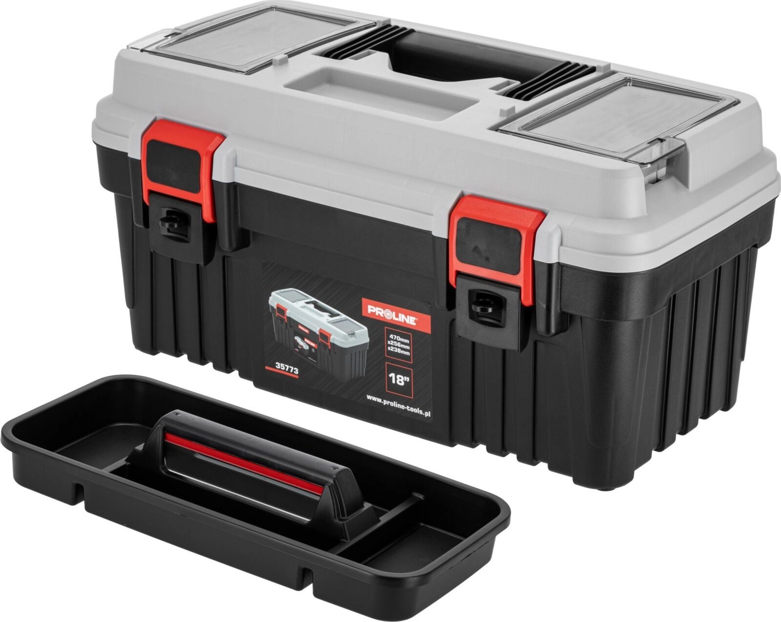 Pro-Line TOOL BOX WITH 2 CLAMPS