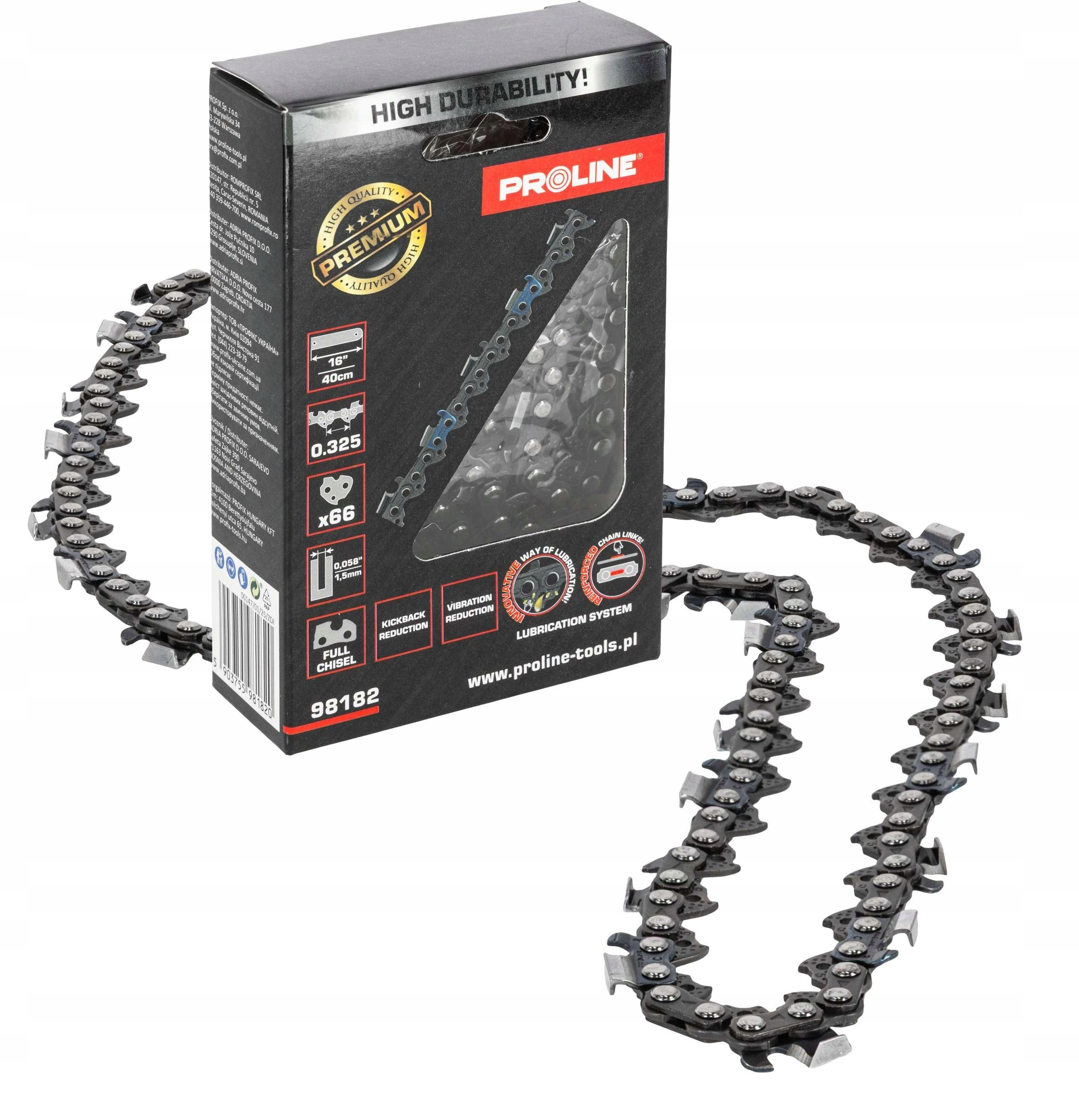 SAW CHAIN 16" 0.325" 1