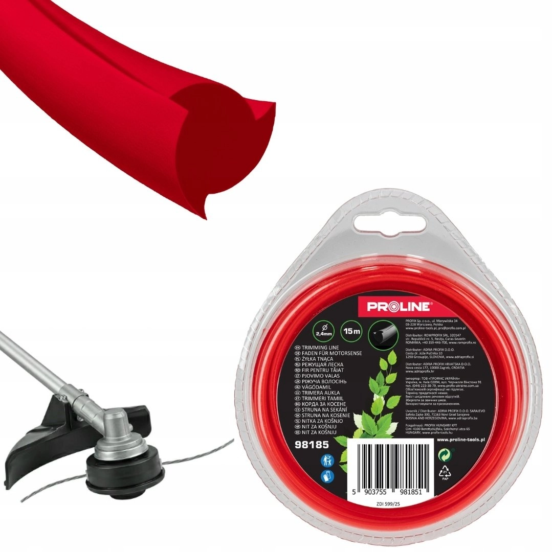 Pro-Line TRIANGULAR CUTTING LINE 2.4MM