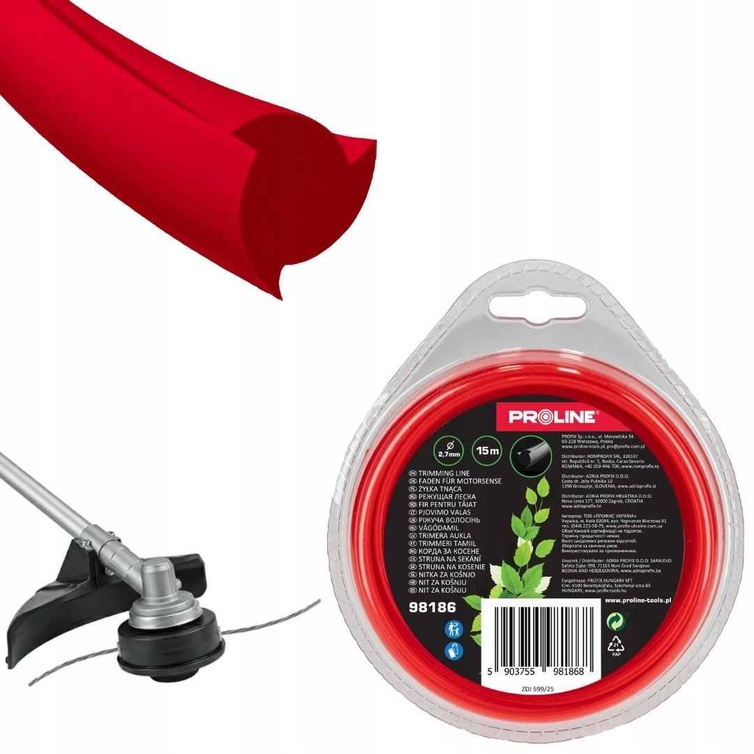 Pro-Line TRIANGULAR CUTTING LINE 2.7MM