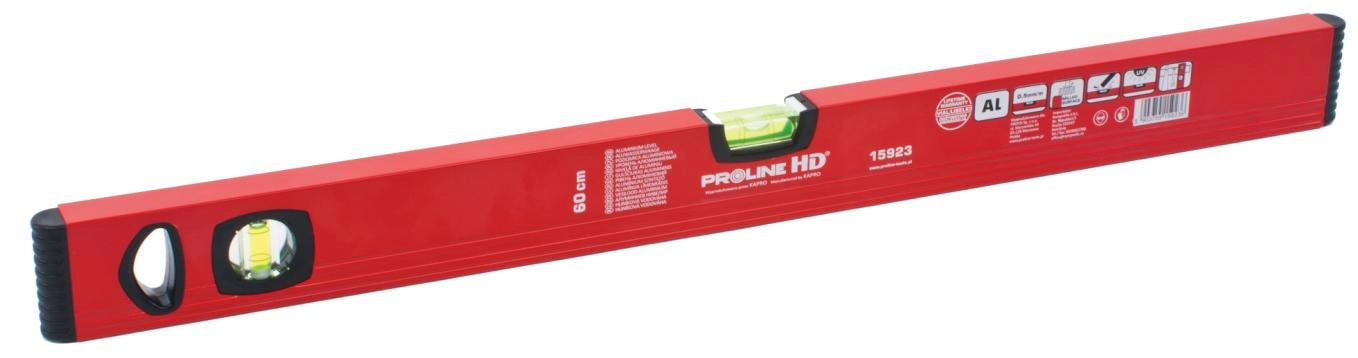 Līmeņrādis ProlineHD 80cm 2indik.0.5mm/m