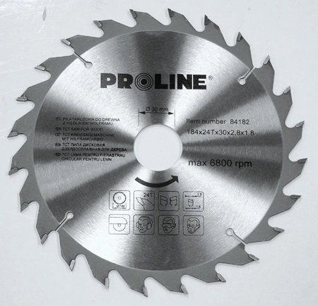 Pro-Line Circular saw with wood carbide