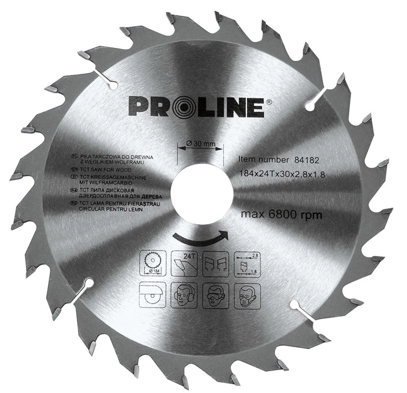 Pro-Line Circular saw for wood 200x30mm