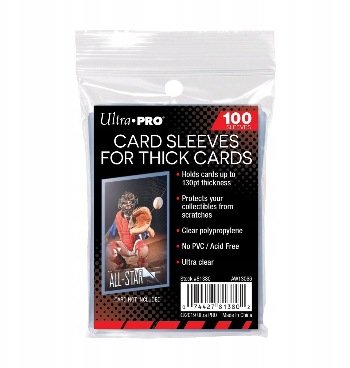 UltraPro TCG Card Sleeve 100x152mm 100PK