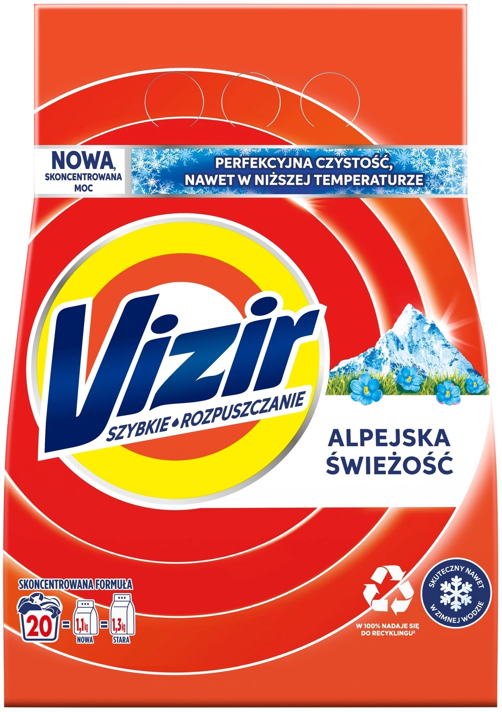 PROSZEK DO PRANIA 20P 1.1KG