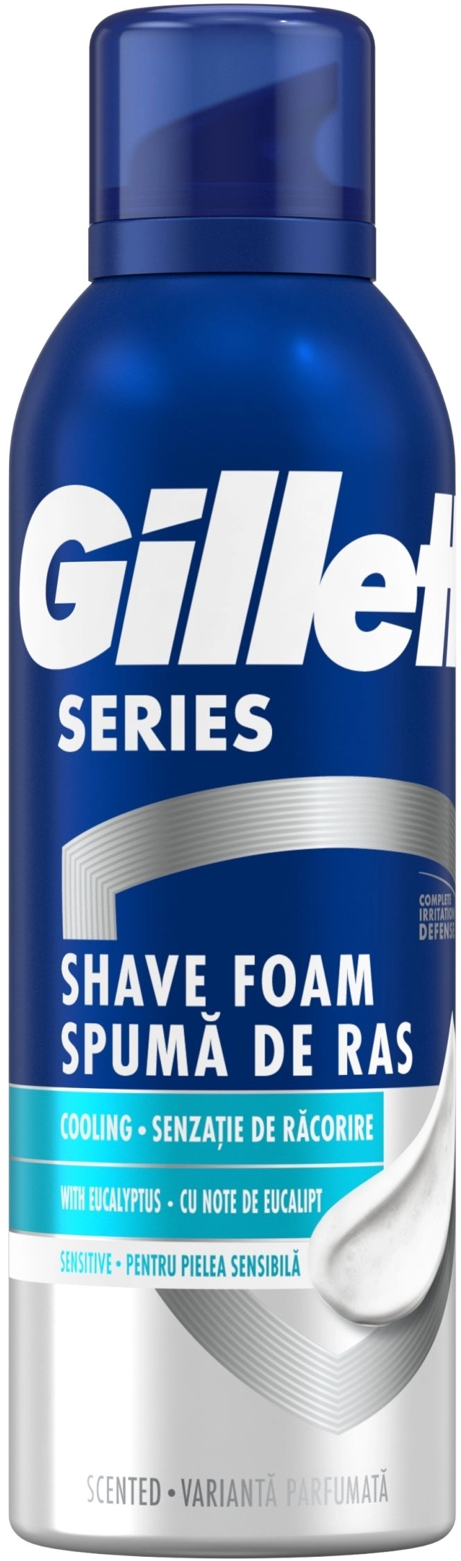 Cooling shaving foam Series Sensitiv e