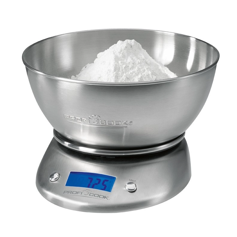 ProfiCook KW1040 kitchen scale Black  Stainless