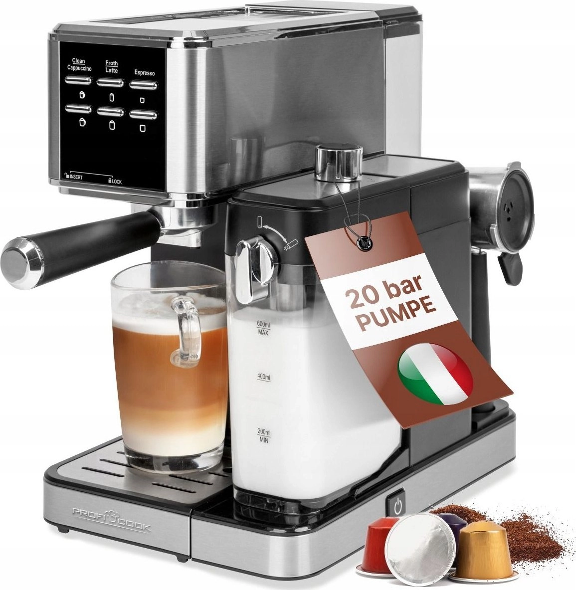 ProfiCook PC-ES-KA 1266 capsule maker and