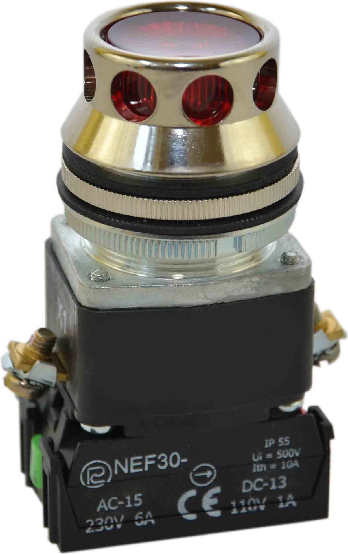 Promet Control button 30mm red 1Z