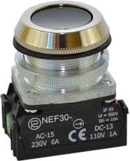Promet Control button 30mm black 2Z