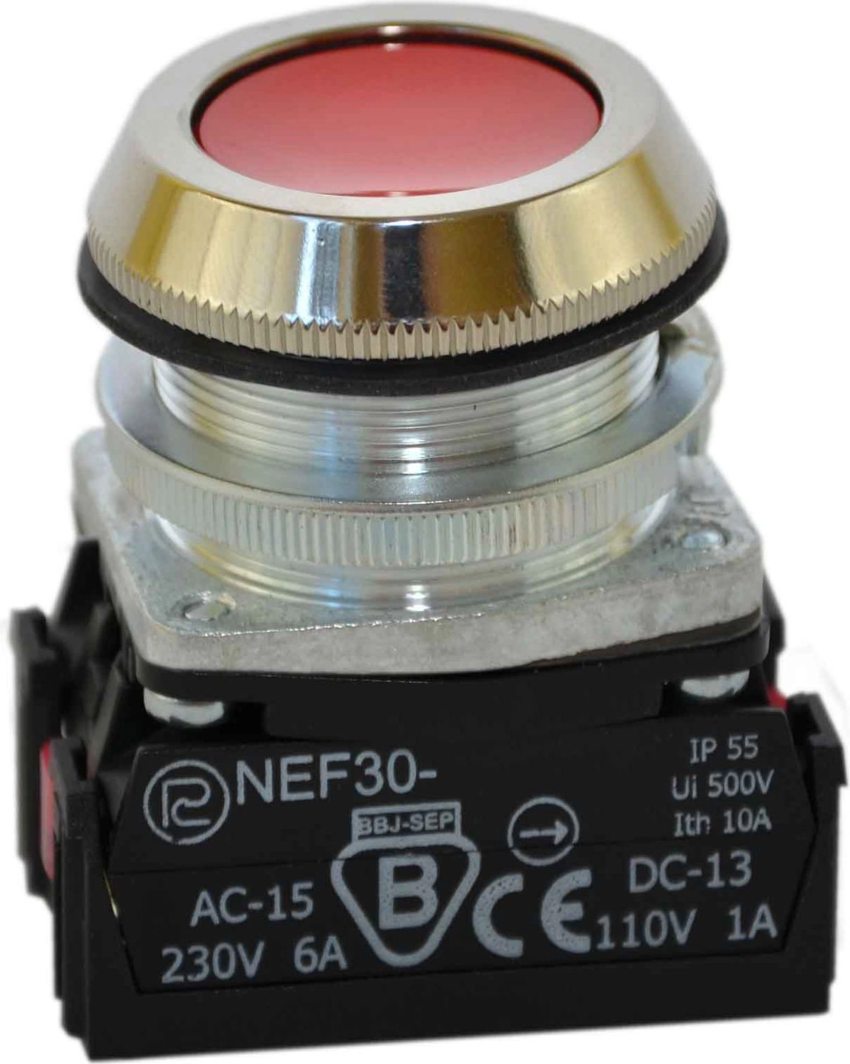 Promet Control button 30mm red 2R