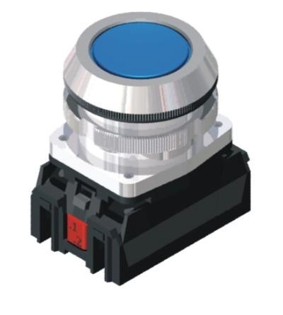 Promet Control button 30mm blue 1Z