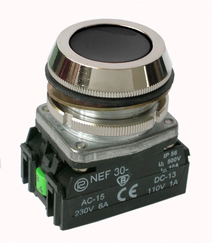 Promet NEF30 safety button black -